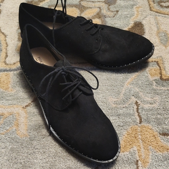 Black Men's Lace-Up Shoes - Picture 1 of 5